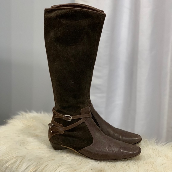 El Corte Inglés Shoes - El Corte Inglés brown leather boots size 8